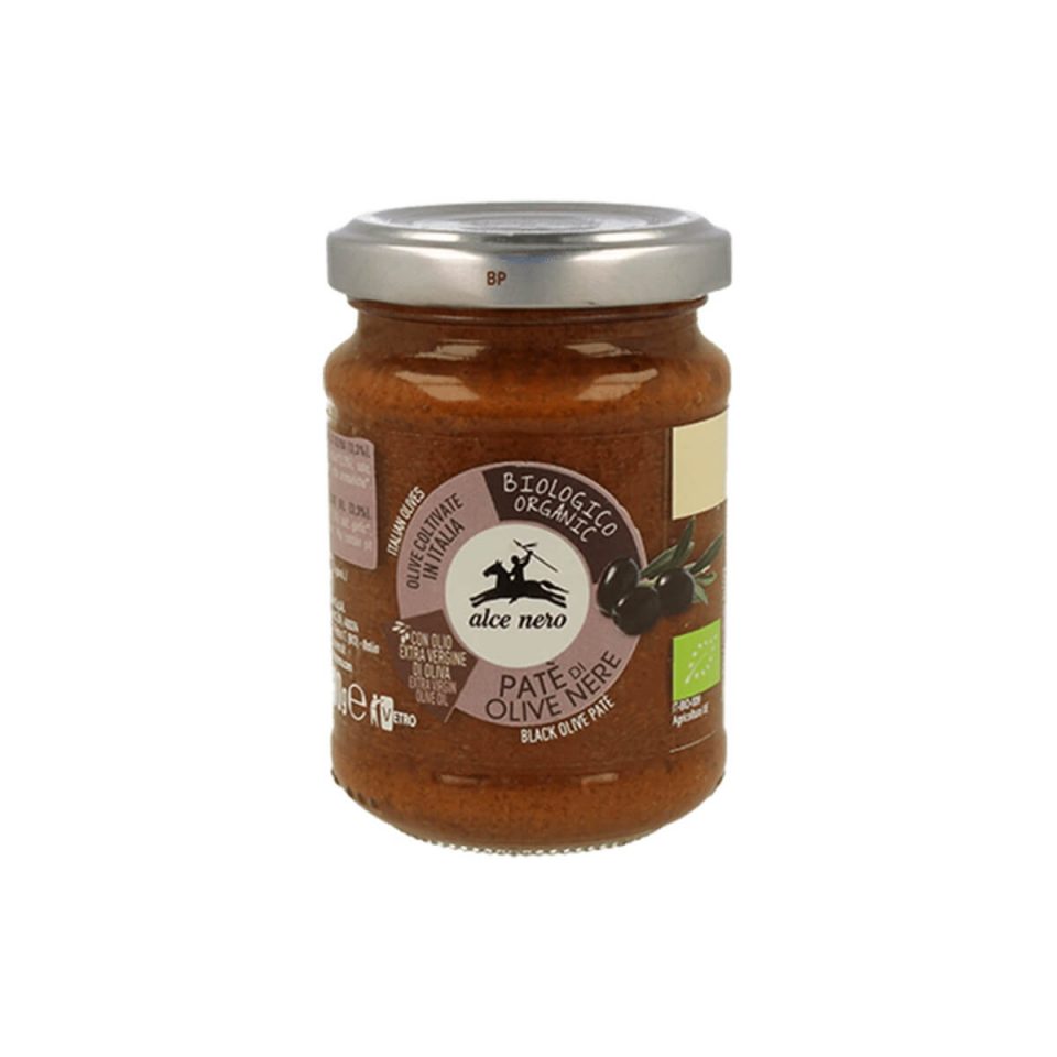 Pesto s černými olivami Alce Nero organic