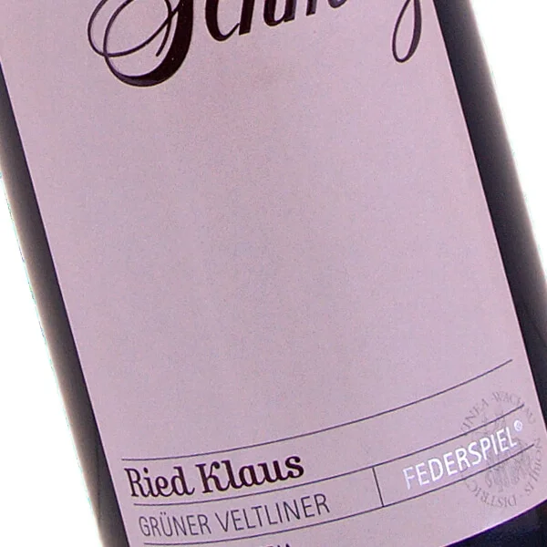 Ried Klaus Grüner Veltliner Federspiel 2018 (Weingut Schmelz)