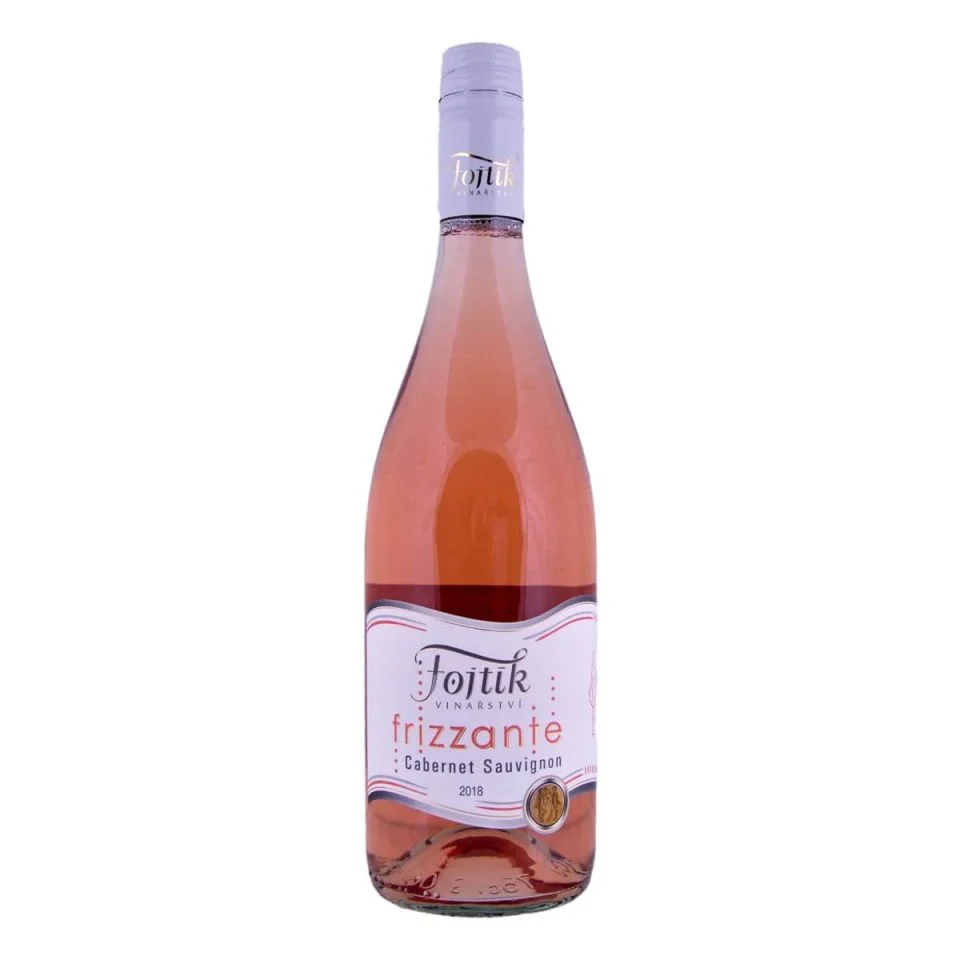 Cabernet Sauvignon rosé Frizzante moravské zemské suché 2018 (Vinařství Fojtík)
