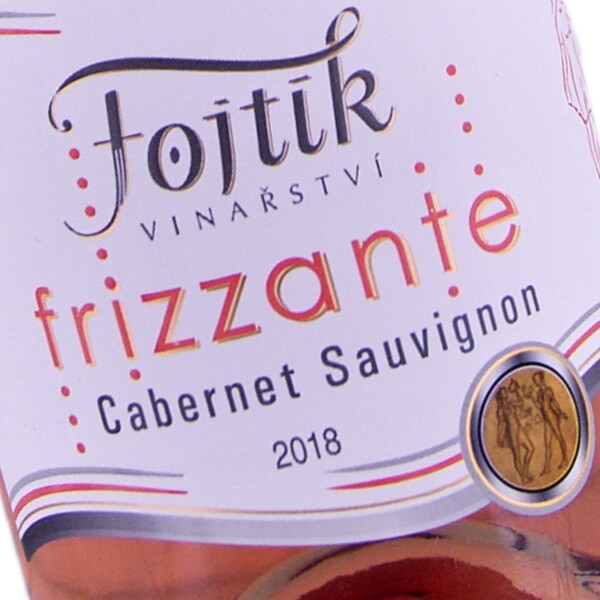 Cabernet Sauvignon rosé Frizzante moravské zemské suché 2018 (Vinařství Fojtík)