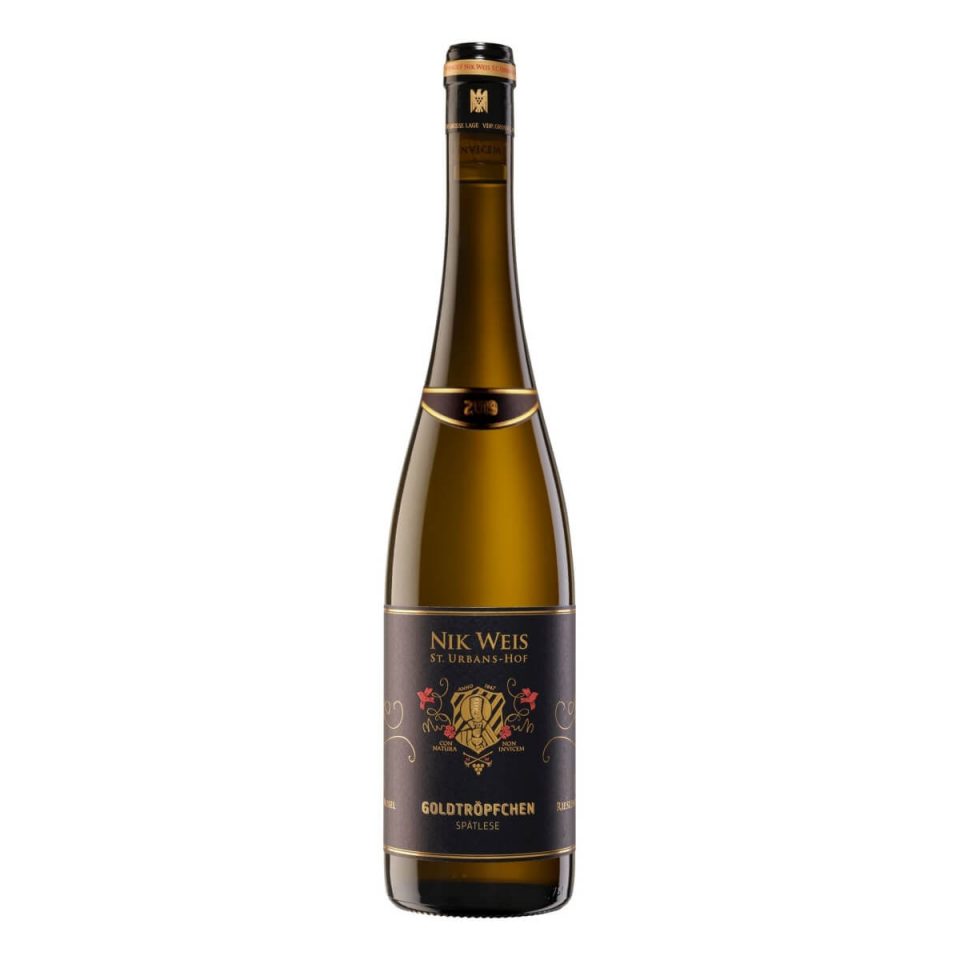 Goldtröpfchen Riesling Spätlese 2019 (Nik Weis St. Urbans-Hof)