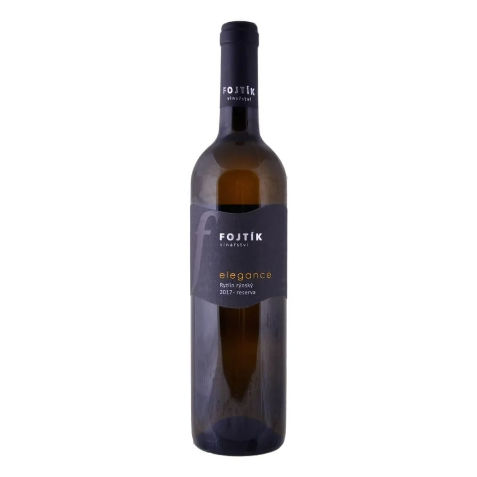 Ryzlink rýnský elegance reserve pozdní sběr suché 2017 (Vinařství Fojtík)