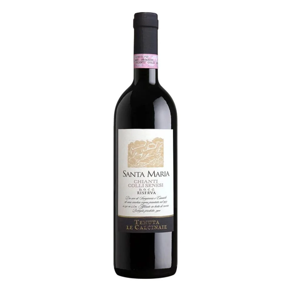 Chianti Colli Senesi Riserva Santa Maria 2018 (Tenuta Le Calcinaie)